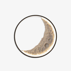 3D Crescent Moon Wall Lamp