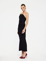 Astor Midi Dress - Black