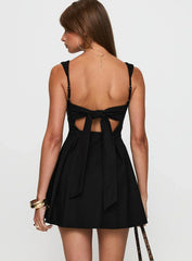 Xanthus Mini Dress Black