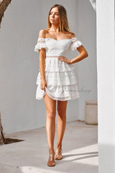Melinda Dress - White