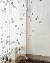 76 Glass Orbs Chandelier