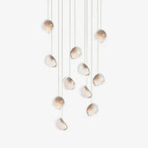 76 Glass Orbs Chandelier