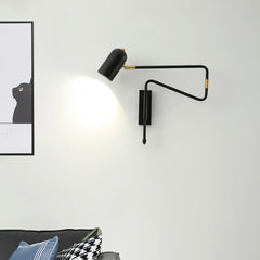Adjustable Arm Reading Wall Lamp