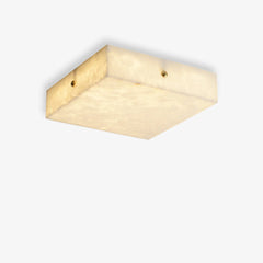 Alabaster Square Ceiling Light