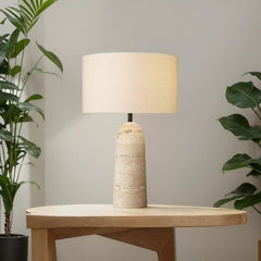 Altra Travertine Table Lamp