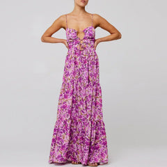 Florisia | Cut-Out Maxi Dress