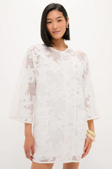 White Floral Lace Sidney Coverup