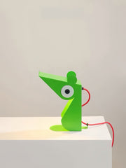 Whimsical Eclectic Memphis Mouse Table Lamp for Study - Full Spectrum Eye Protection Decorative Desk Lamp