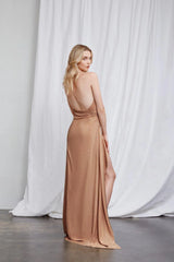 Bahari Dress - Champagne