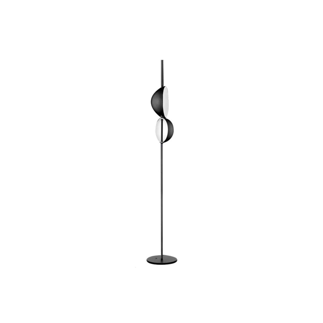 2-bulb Semi-Globe Floor Lamp