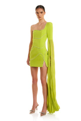 Audrey Dress - Lime