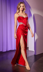 Ladivine Long Formal Dress CD375