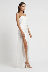 Cecilia Dress - White (PREORDER)