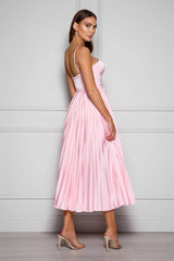 Milan Dress - Candy Pink