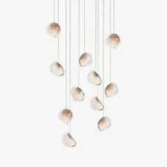 76 Glass Orbs Chandelier