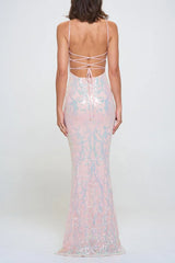 Cynthia Sequin Maxi Gown