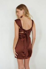 Sloane Tie Back Mini Dress