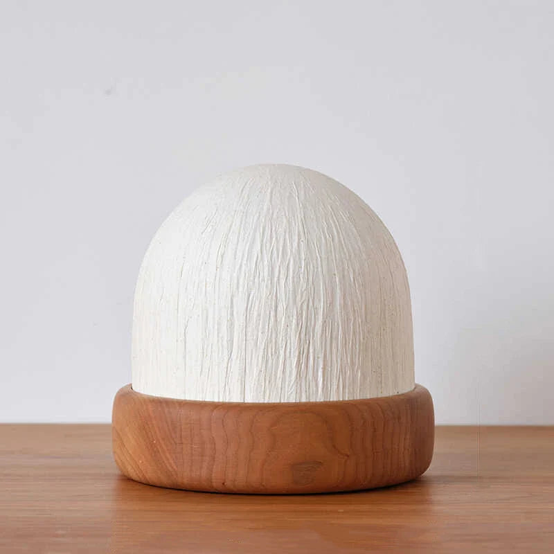 Acorn Wood Table Lamp