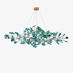 Acrylic Ginkgo Leaf Chandelier