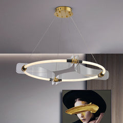 Acrylic Round Chandelier