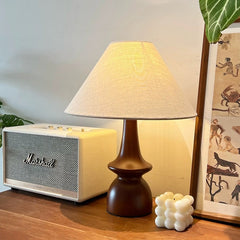 Adi Solid Wood Table Lamp