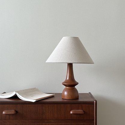 Adi Solid Wood Table Lamp