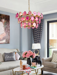 Agate Chandelier 3F