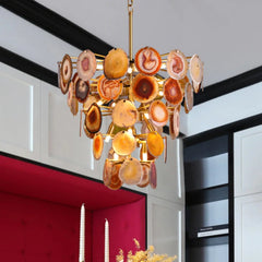 Agate Chandelier 5F