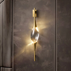 AlM Metal Crystal Wall Lamp