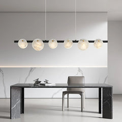 Alabaster Dining Room Chandelier