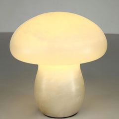 Alabaster Mushroom Table Lamp
