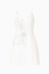 Stella Tulip Mini Dress in White