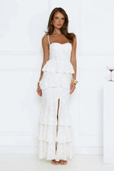 Secret Grove Maxi Dress White