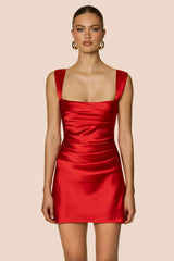 Nookie Dream Mini Dress - Red