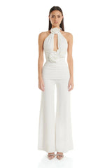 Leontina Pantsuit - White