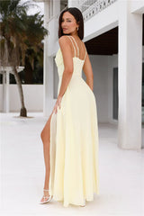 Frosted Bloom Maxi Dress
