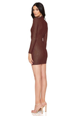 Nookie Adriana Mini Dress - Mocha